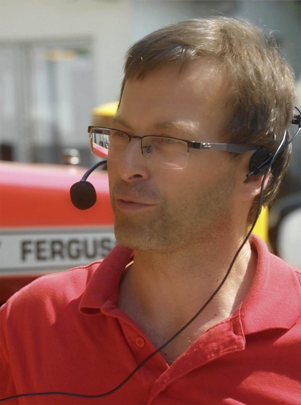 Herbert Pichler begleitet Wirtshausausflüge zu Bauern in Geboltskirchen